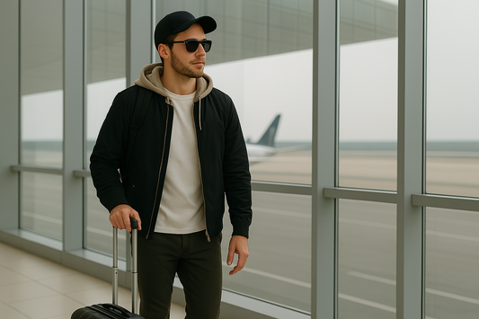 Outfits para volar, cómodos y relajados pero nunca descuidados