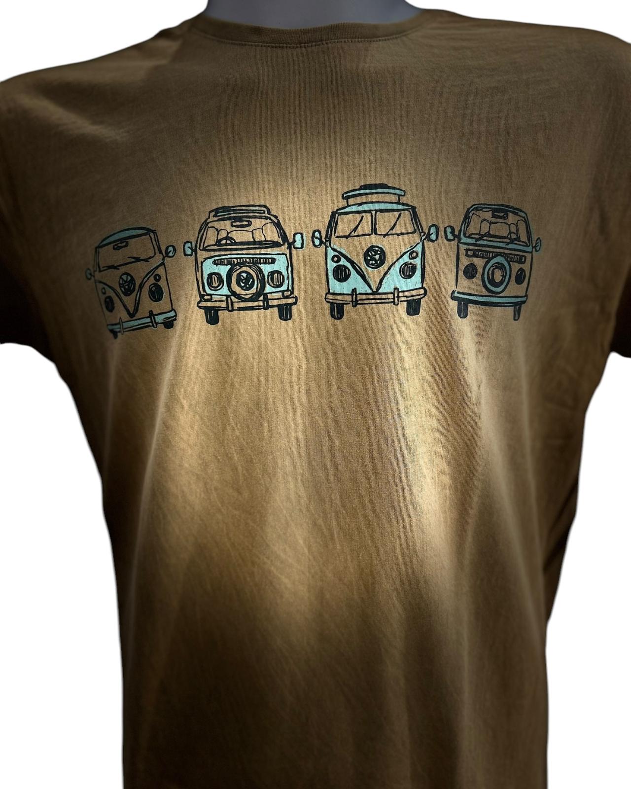 Finestreta Mediterranean T-Shirt Happy Mostaza