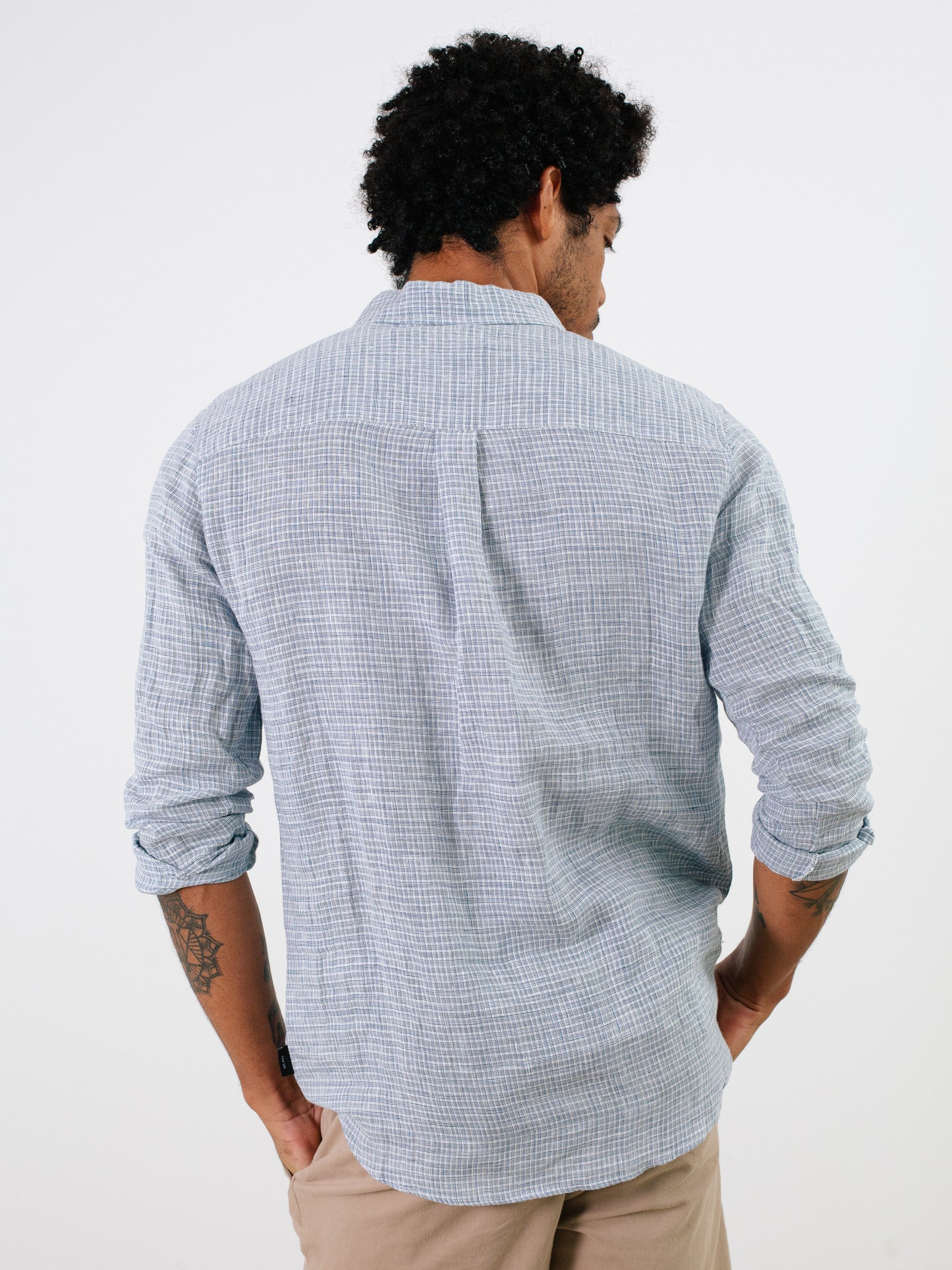 Indicode Jeans Camisa Manga Larga Inlouzu Teal