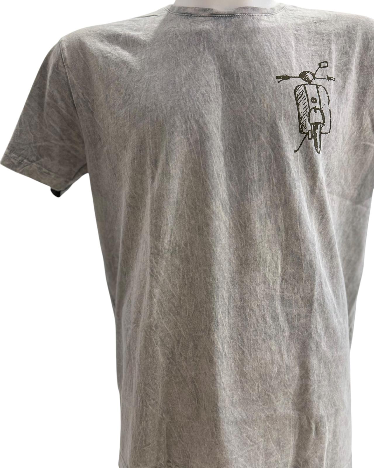 Finestreta Mediterranean T-Shirt Retrovisor Gris