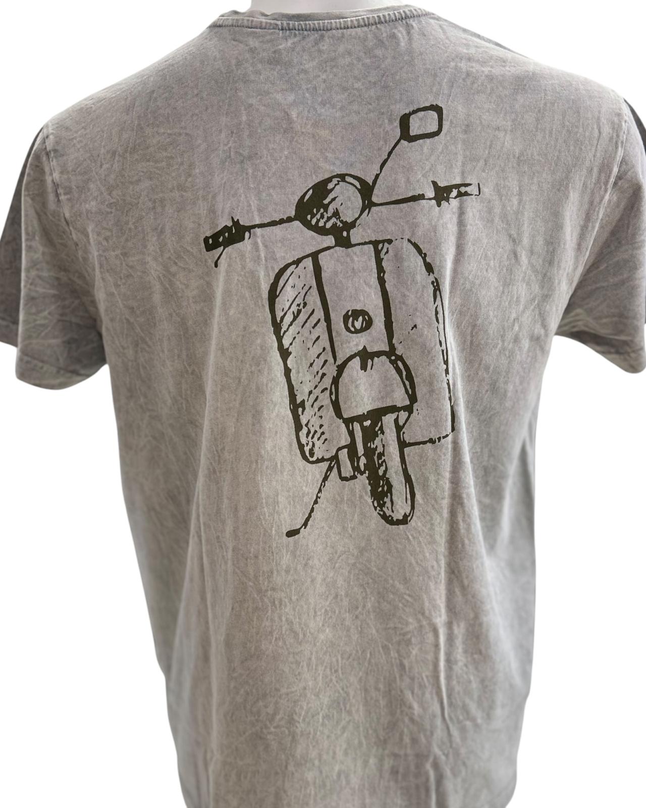 Finestreta Mediterranean T-Shirt Retrovisor Gris