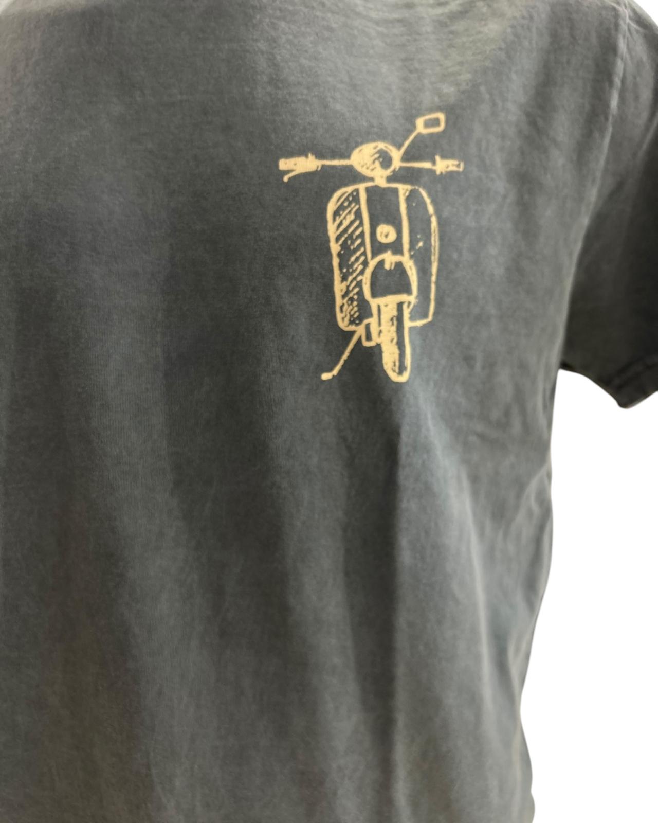 Finestreta Mediterranean T-Shirt Retrovisor Plom