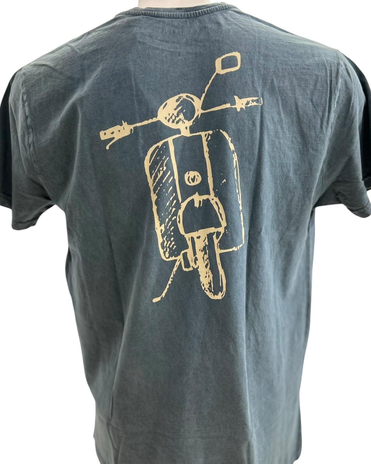 Finestreta Mediterranean T-Shirt Retrovisor Plom