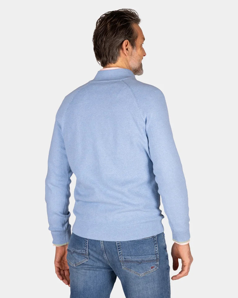 NZA Pullover Cuello Media Cremallera Ralph New Zealand Auckland Maya Blue