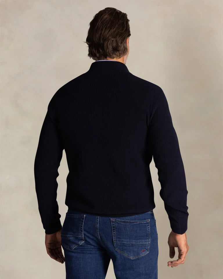 NZA Pullover Angel Con Media Cremallera New Zealand Auckland Classic Navy