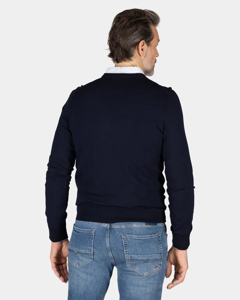 NZA Pullover Cuello Redondo Braylon New Zealand Auckland Midnight Navy