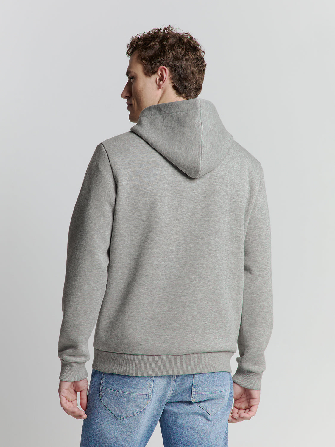 NXS Sudadera Con Capucha No Excess Grey Melange