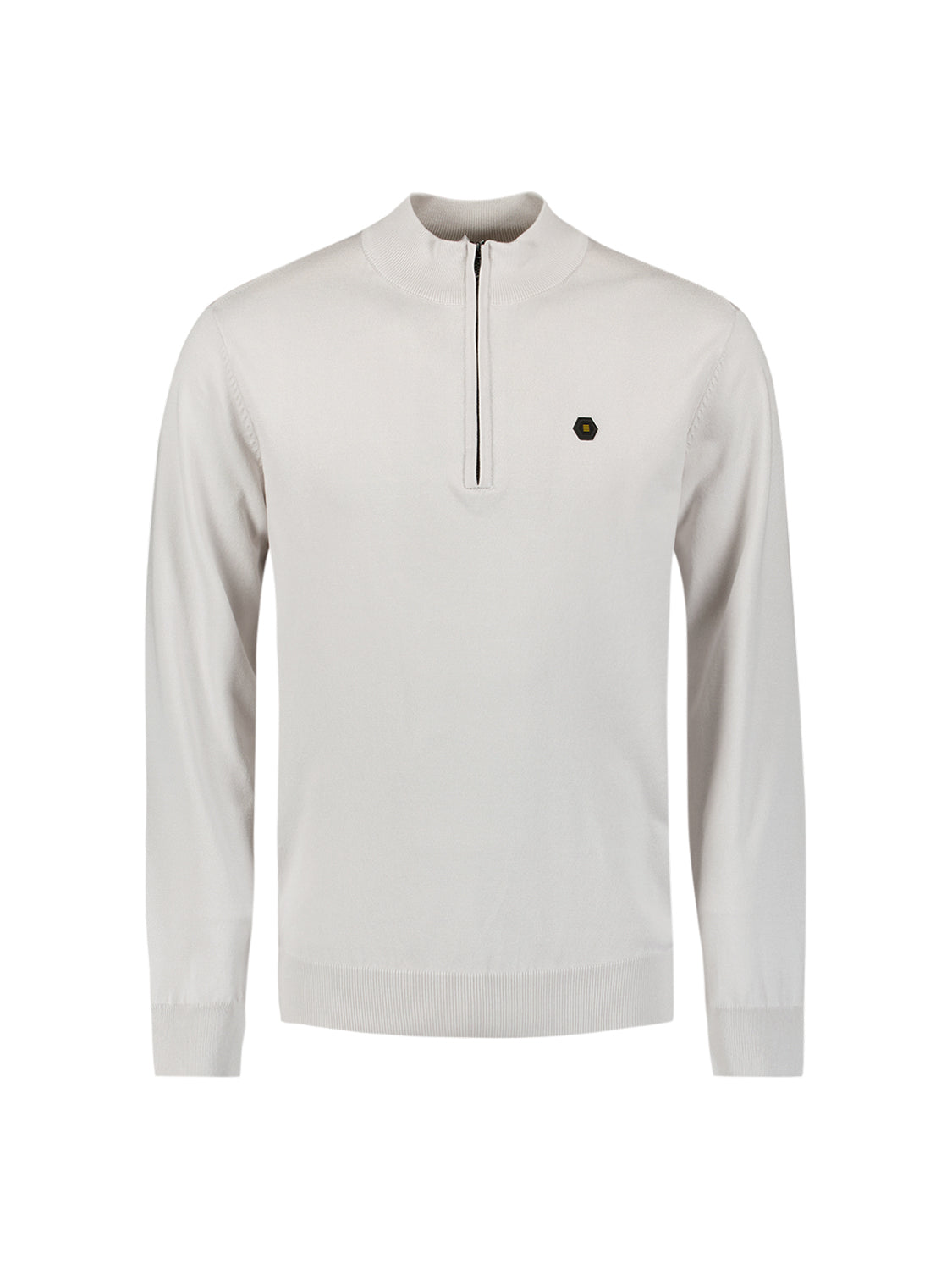 NXS Pullover Cuello Con Media Cremallera No Excess Chalk