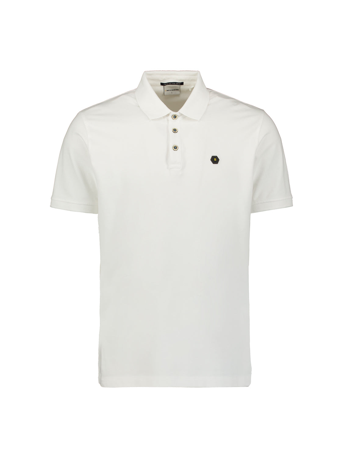 NXS Polo Basico Elastico No Excess White