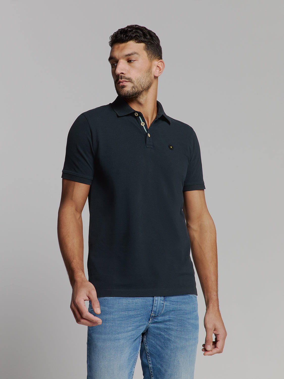 NXS Polo Basico Elastico No Excess Night