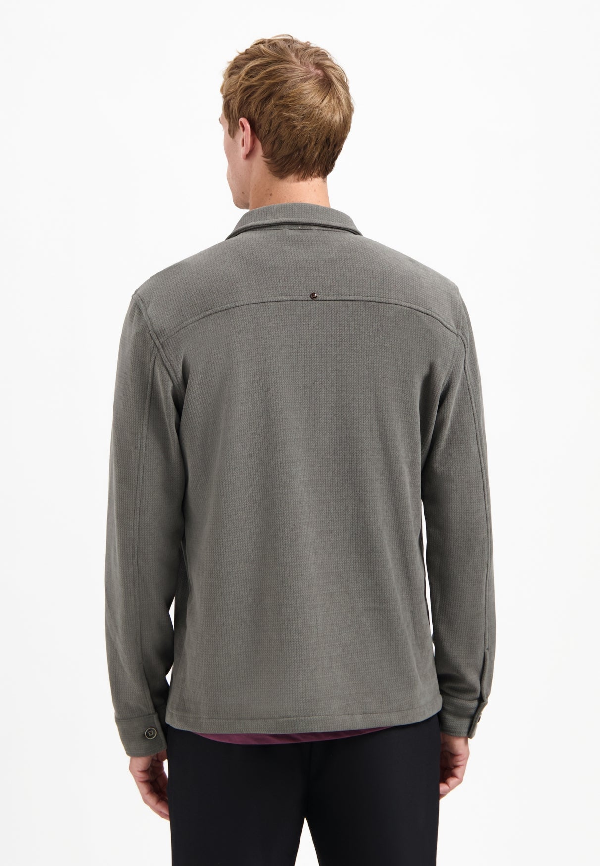 NXS Sobrecamisa Con botones No Excess Dark Clay