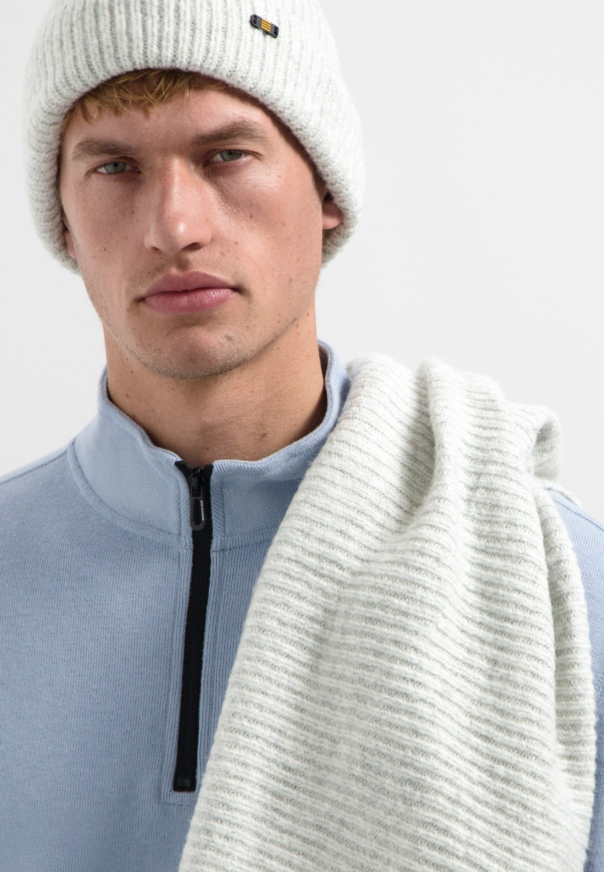 NXS Pack Gorro y Bufanda No Excess Grey Melange