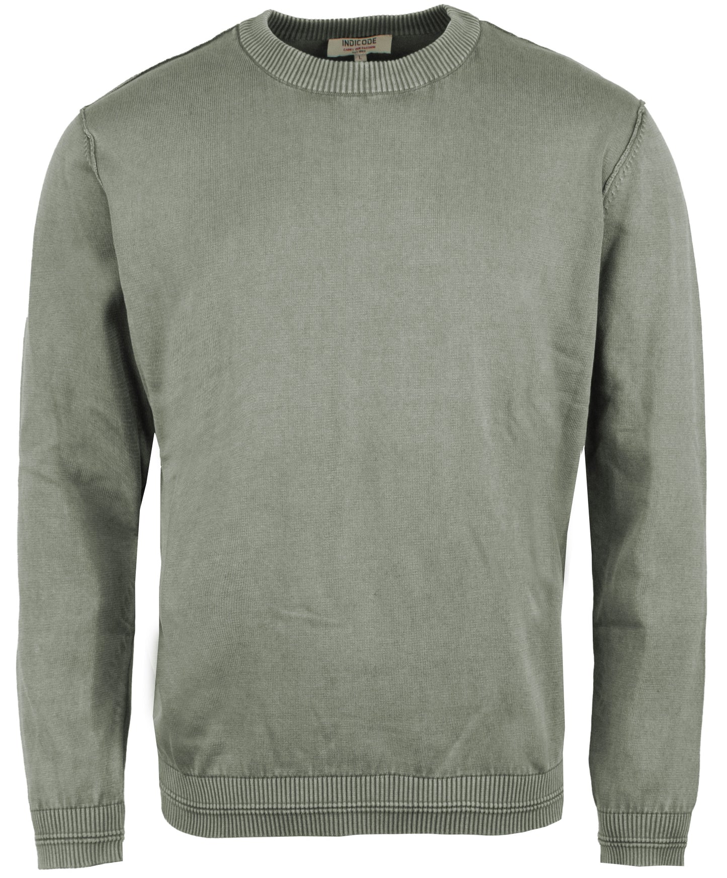 Indicode Jeans Pullover Lavado a la Piedra Infilmur Sea Spray
