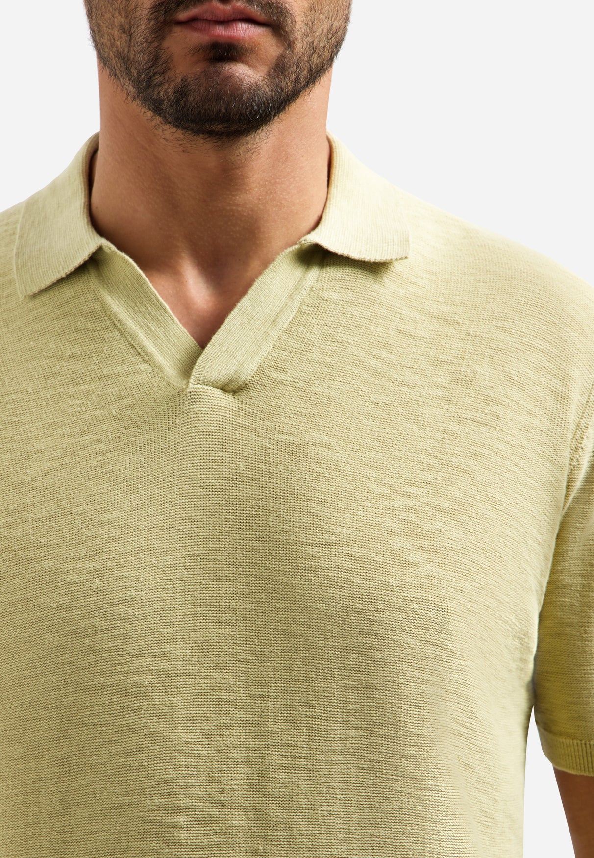 NXS Polo de Punto No Excess Yellow