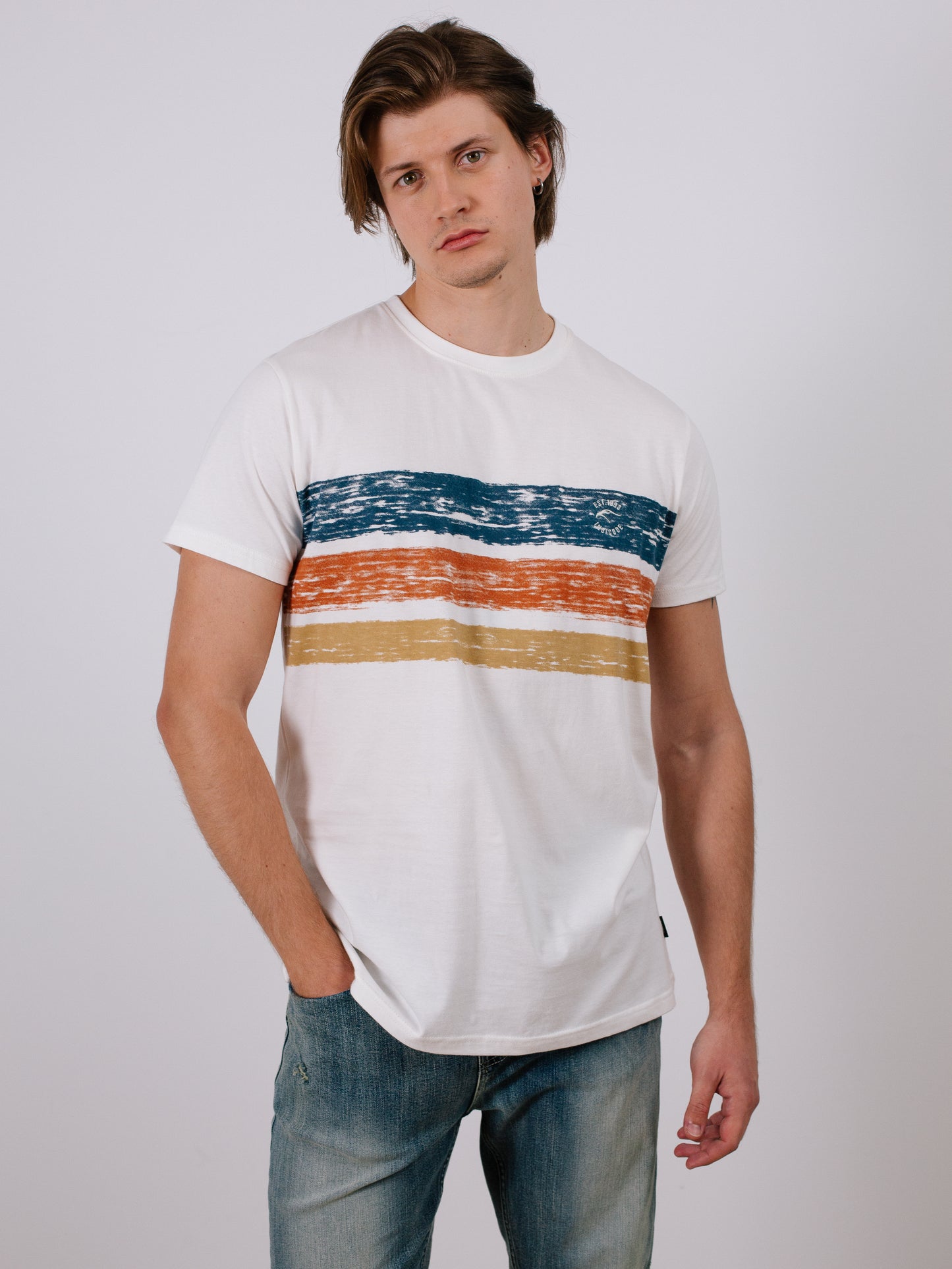 Indicode Jeans Camiseta Manga Corta Incaron Teal