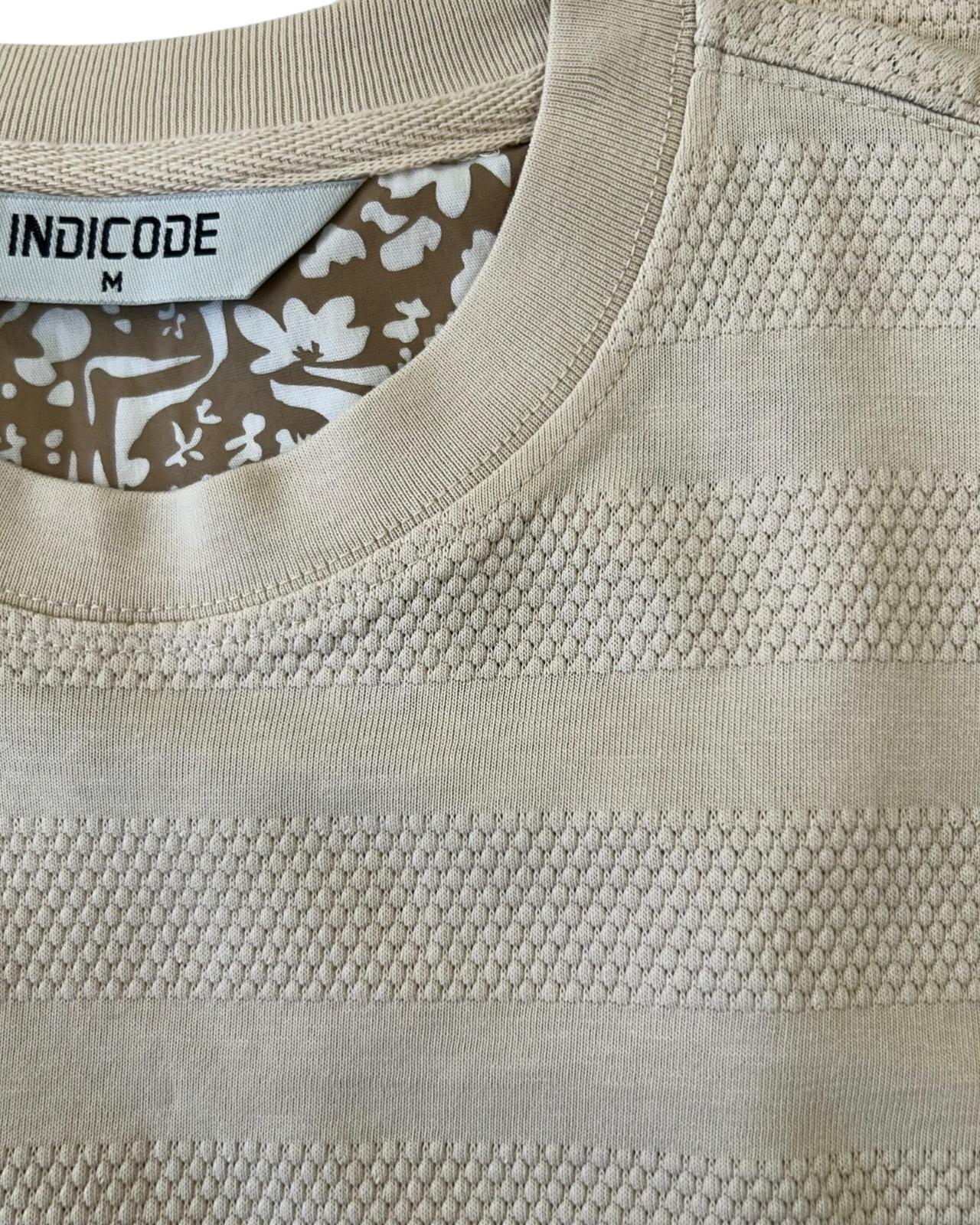 Indicode Jeans Camiseta Cuello Redondo Inkihei Fog