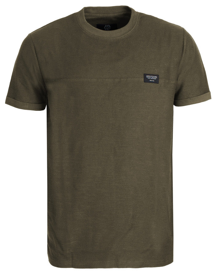Indicode Jeans Camiseta Cuello Redondo Instiano Dark Olive