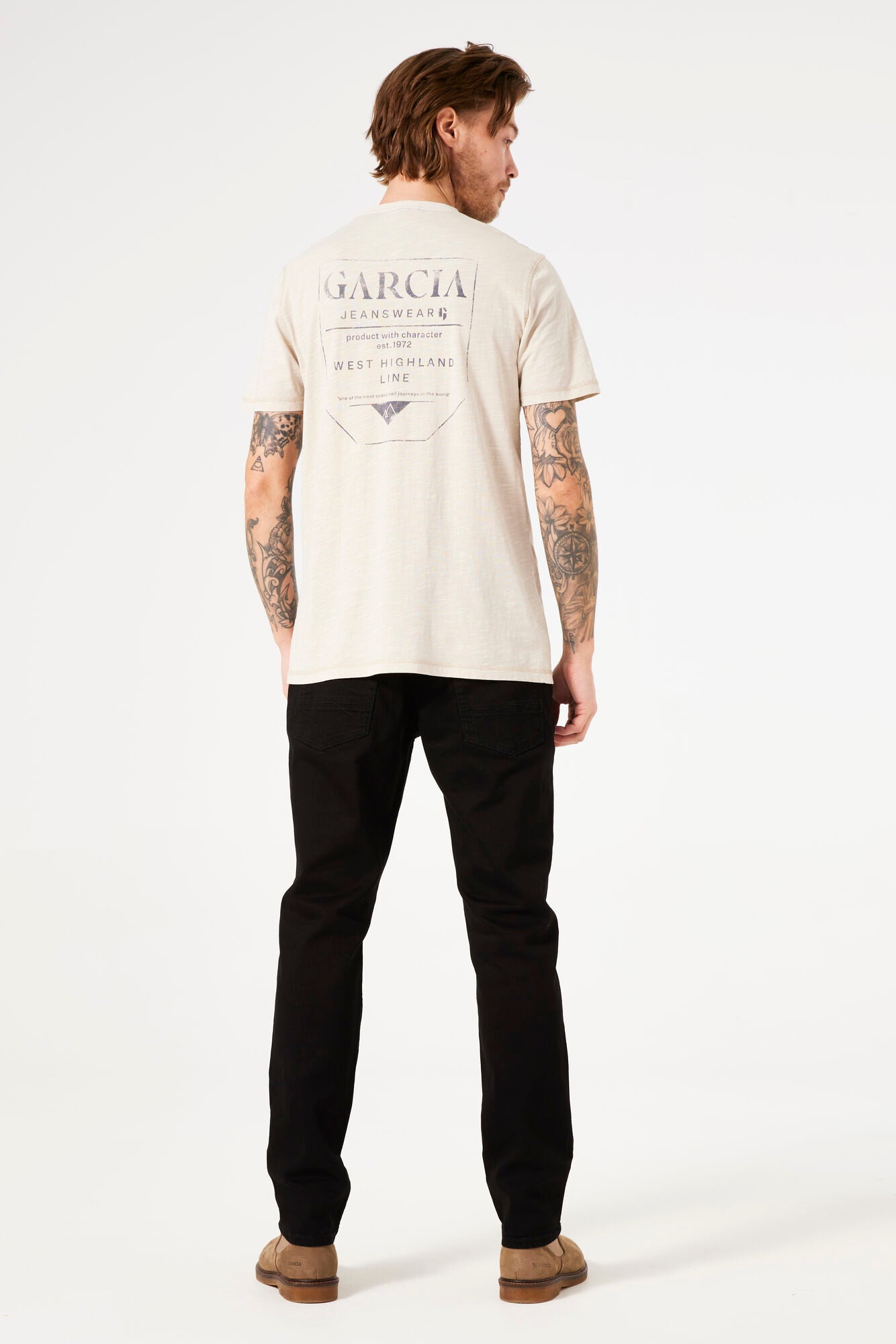 Garcia Jeans Pantalon Vaquero Russo Coal Denim Rinsed