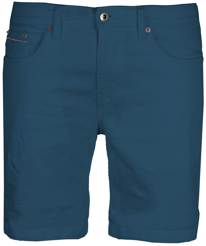 Indicode Jeans Bermuda Elastica Insymon Teal