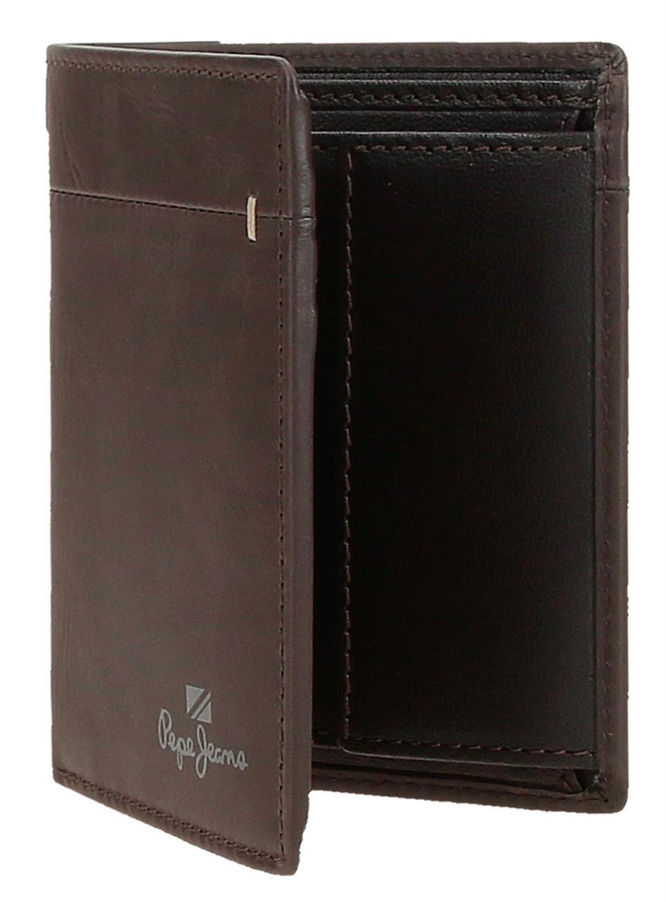 Billetero Vertical Con Monedero Pepe Jeans Marron