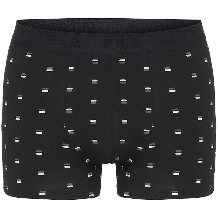 Fila Pack Boxers Elasticos Negros 2 uds.