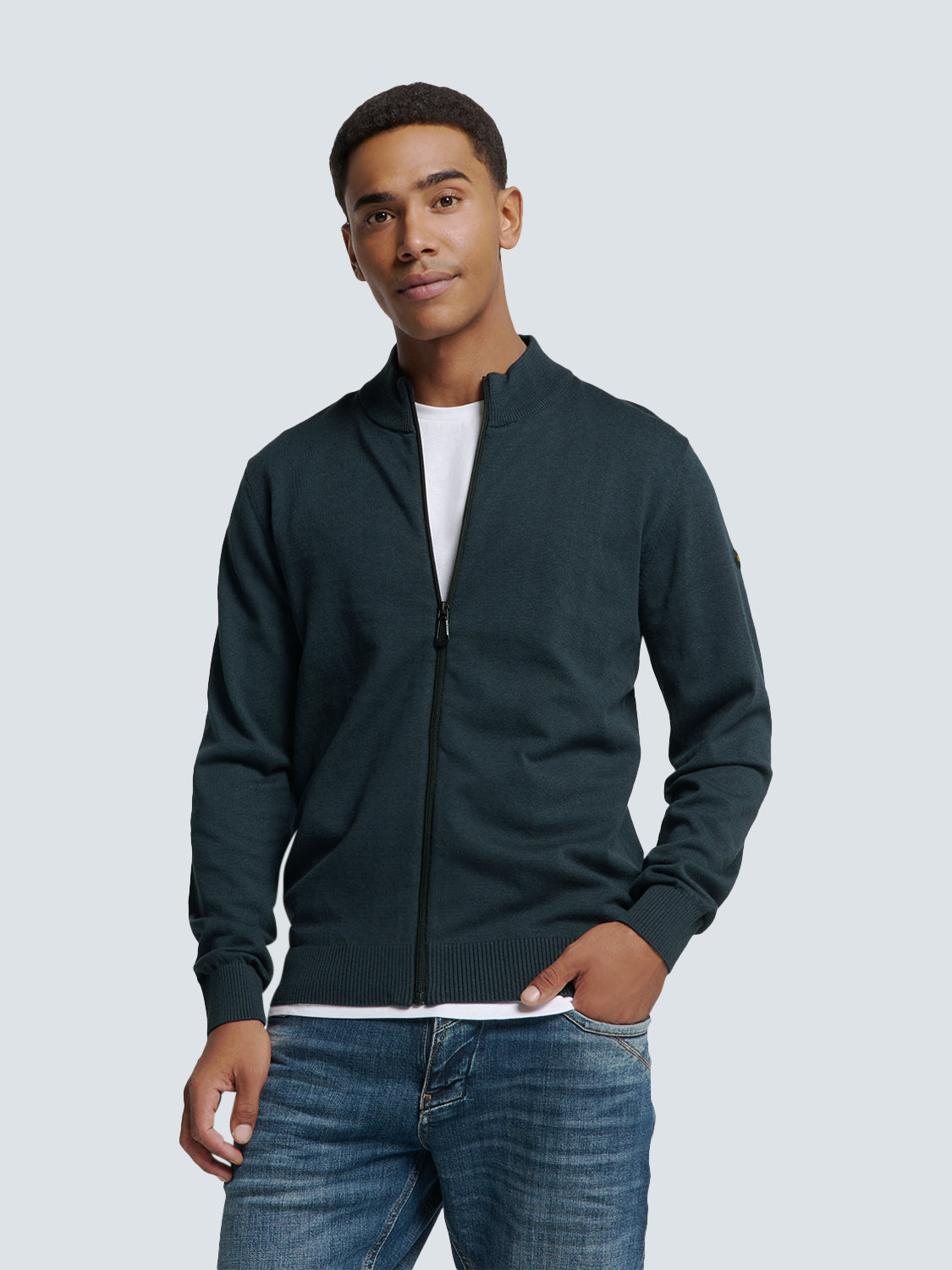 NXS Cardigan Con Cremallera Night