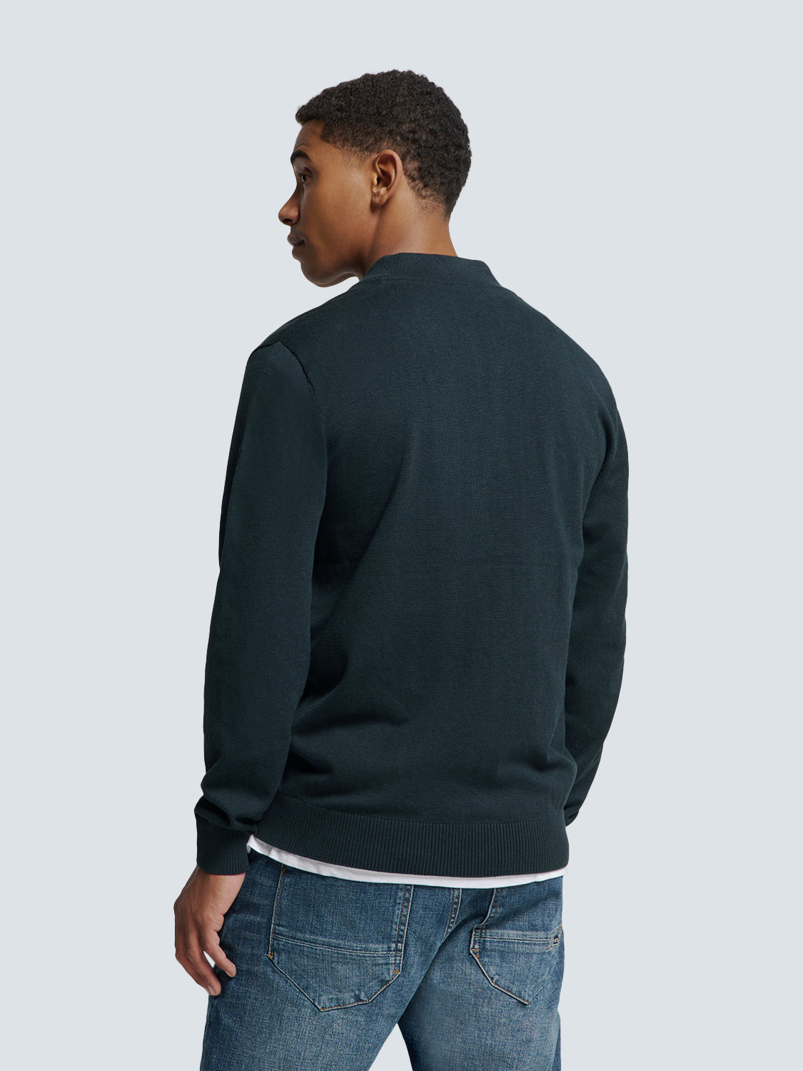 NXS Cardigan Con Cremallera Night