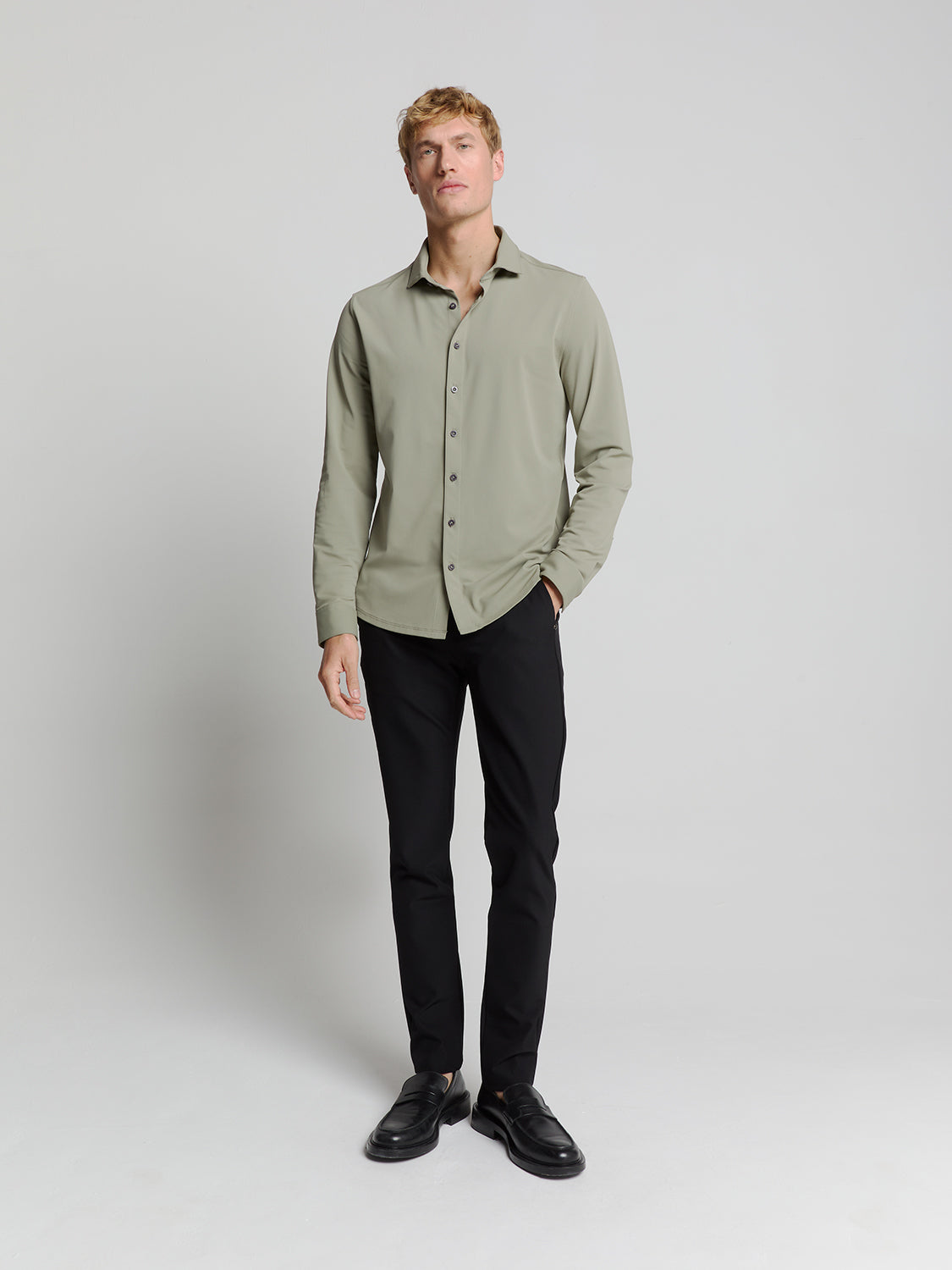 NXS Pantalon Chino Elastico Sedoc No Excess Black