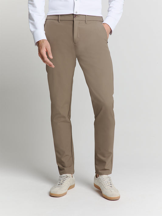 NXS Pantalon Chino Elastico Sedoc No Excess Khaki