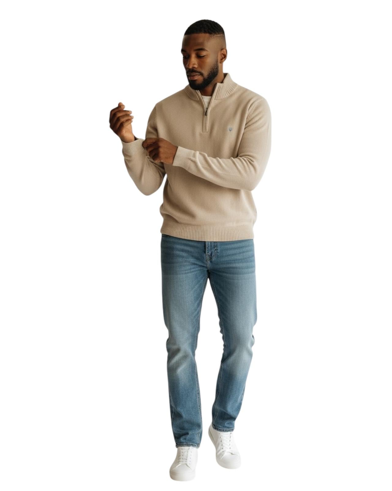 Tome Pullover con Media Cremallera Kit