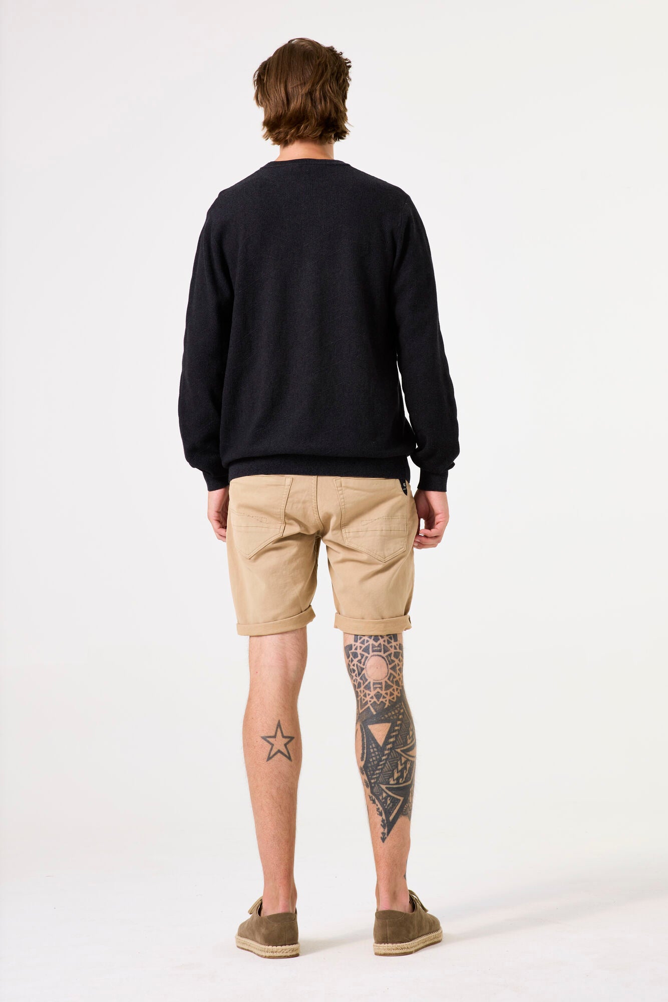Garcia Jeans Pullover Cuello Redondo Slate