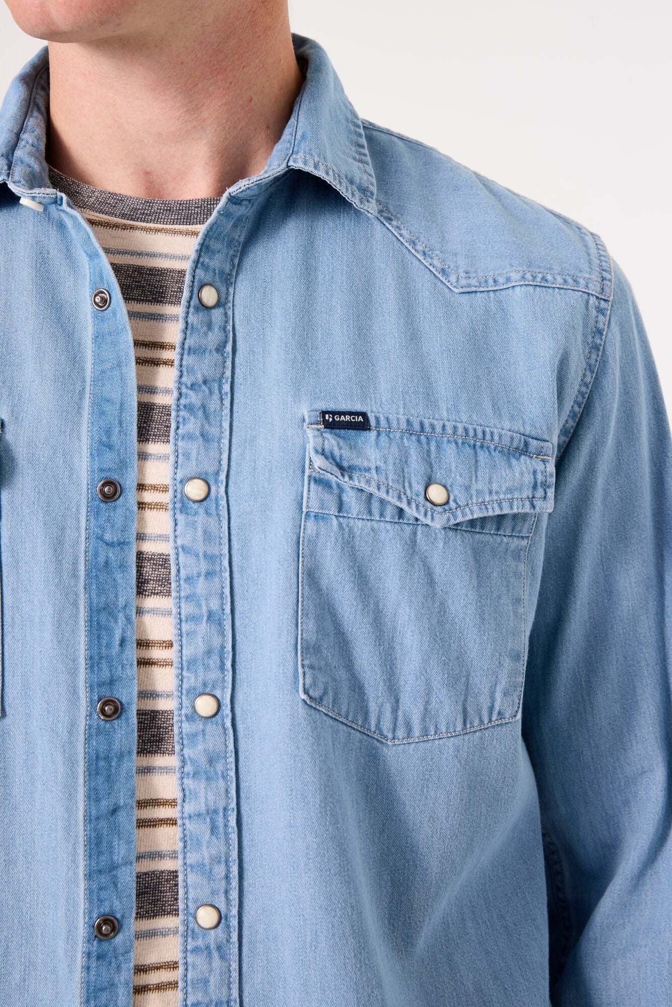 Garcia Jeans Camisa Vaquera Light Used