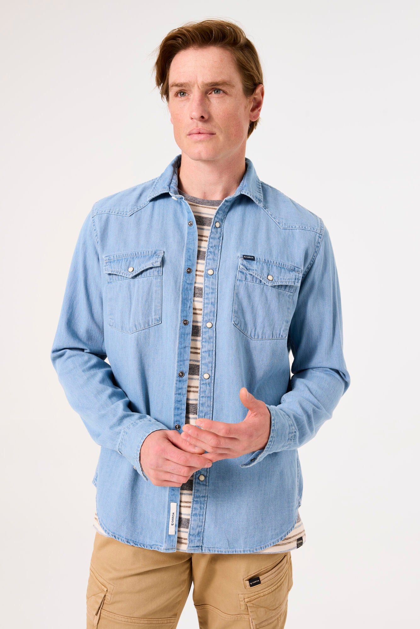 Garcia Jeans Camisa Vaquera Light Used