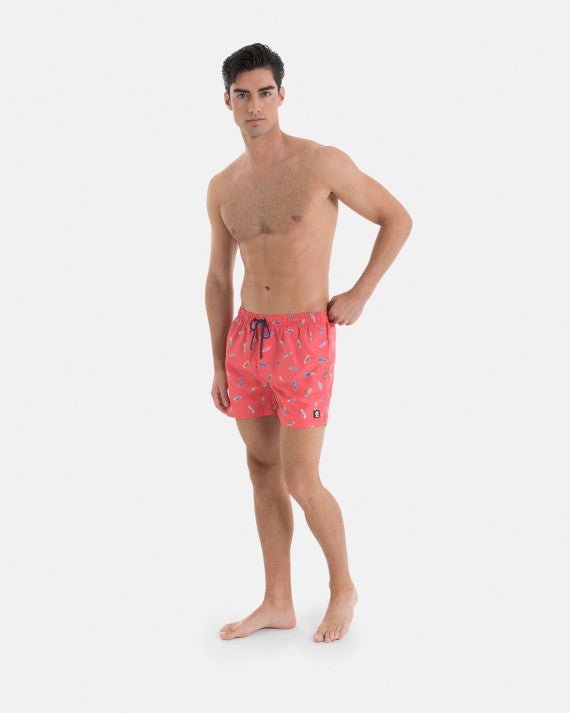 MSN Bañador de Secado Rapido Massana Estampado Coral