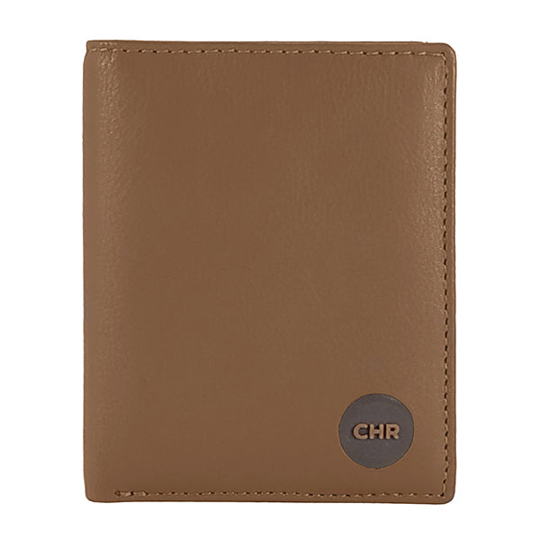 Billetero Vertical Con Monedero Cacharel Camel