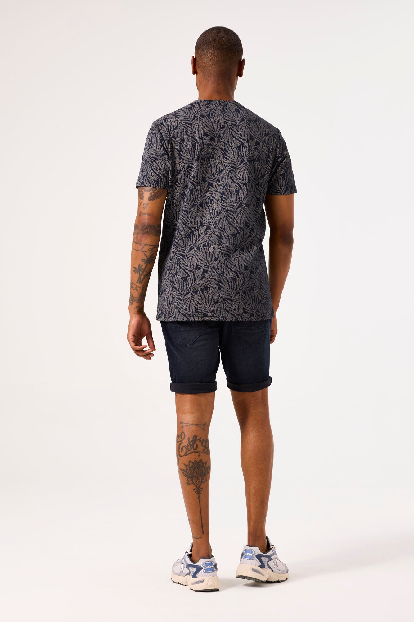 Garcia Jeans Camiseta Cuello Redondo Deep Ink