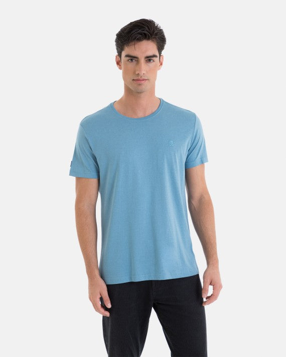 MSN Camiseta Cuello Redondo Massana Azul