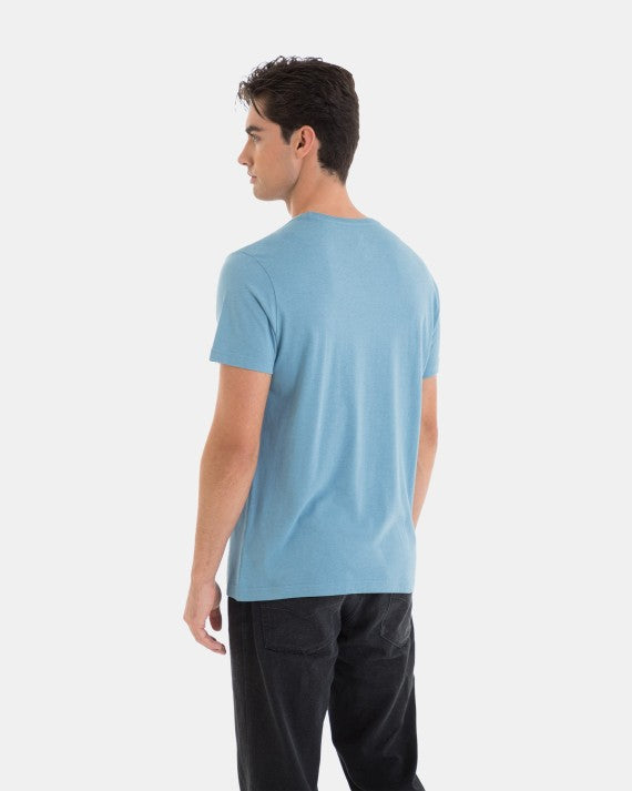 MSN Camiseta Cuello Redondo Massana Azul