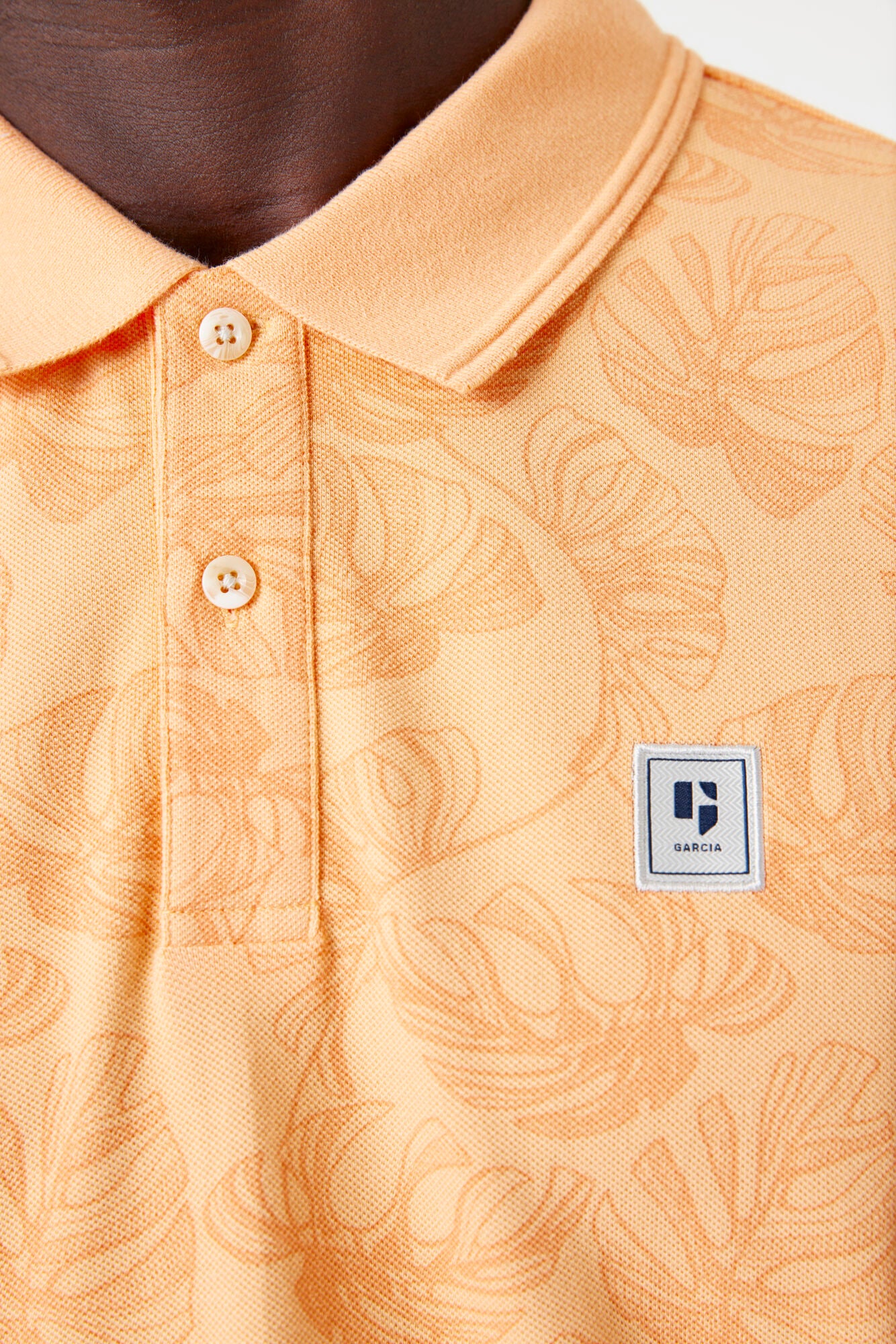 Garcia Jeans Polo Estampado Apricot