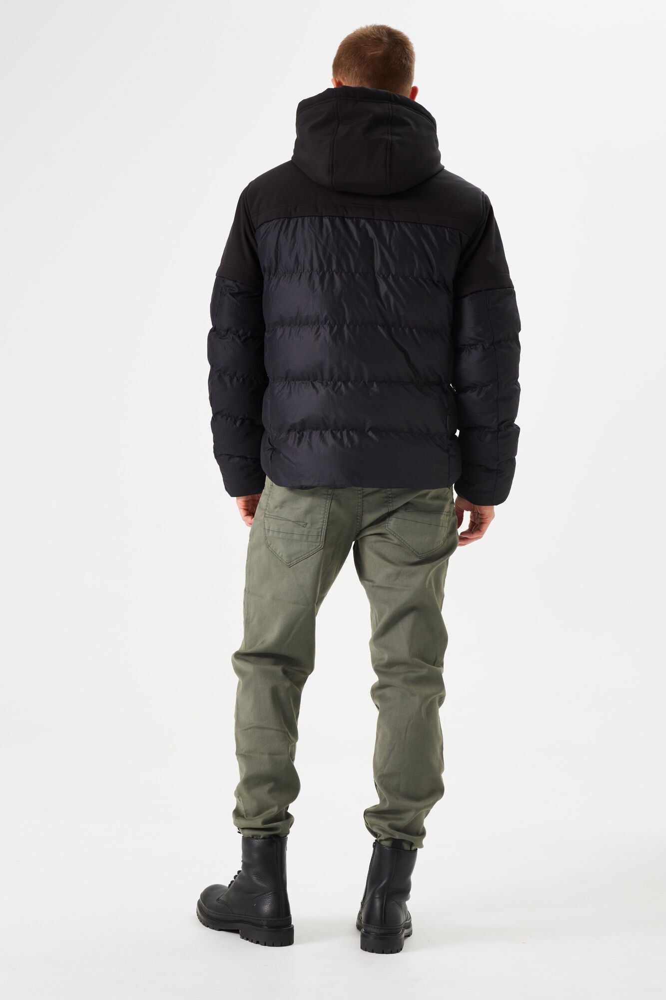 Garcia Jeans Chaqueta Plumon Softshell Black