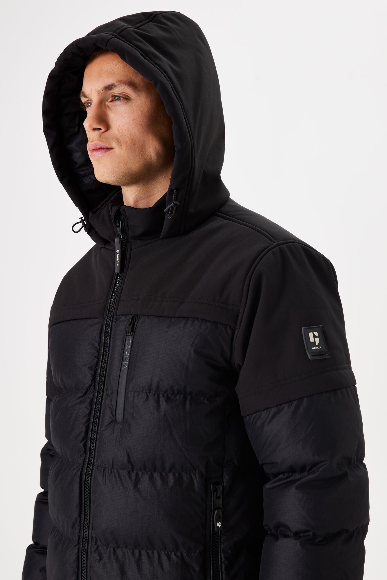 Garcia Jeans Chaqueta Plumon Softshell Black