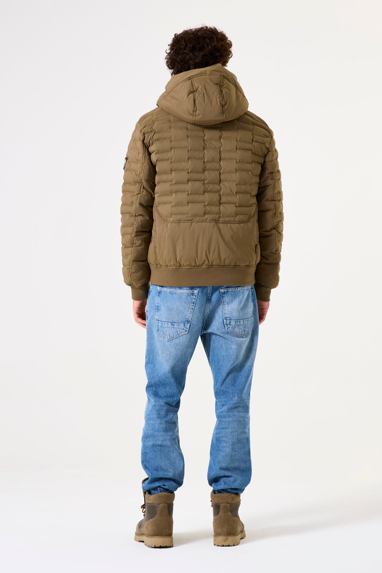 Garcia Jeans Chaqueta Plumon Softshell Bronze Green