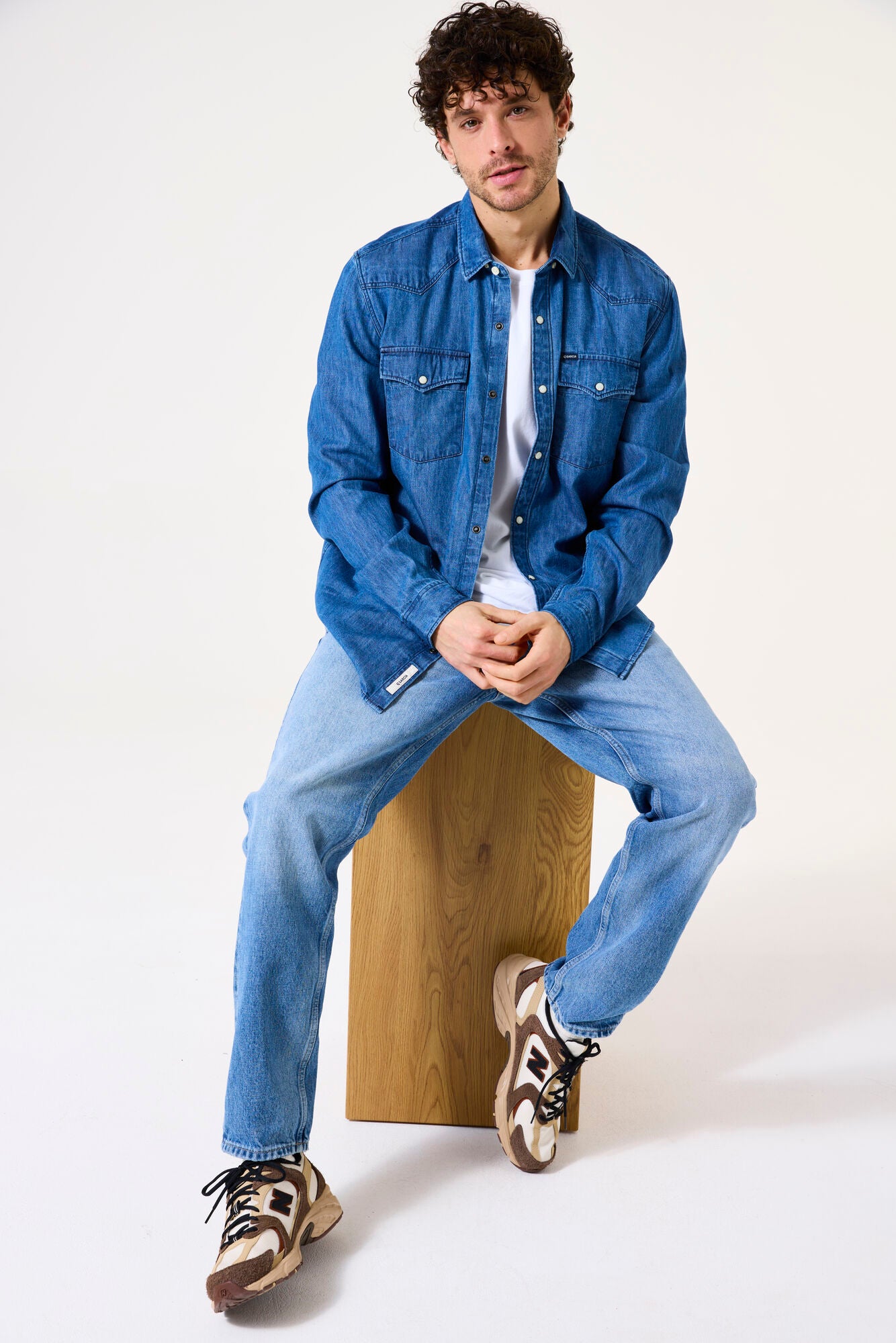 Garcia Jeans Camisa Vaquera Medium Used