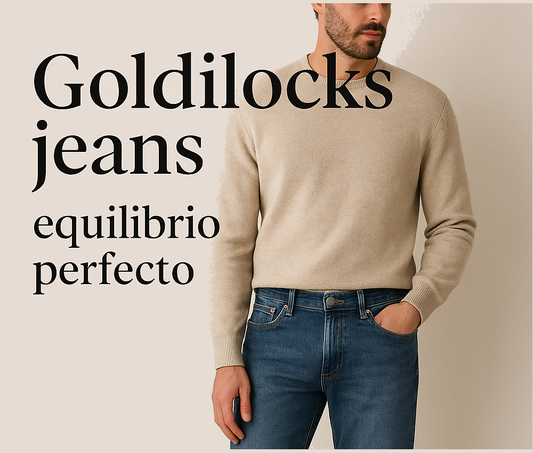 El regreso de los Goldilocks jeans: el vaquero perfecto para el hombre moderno