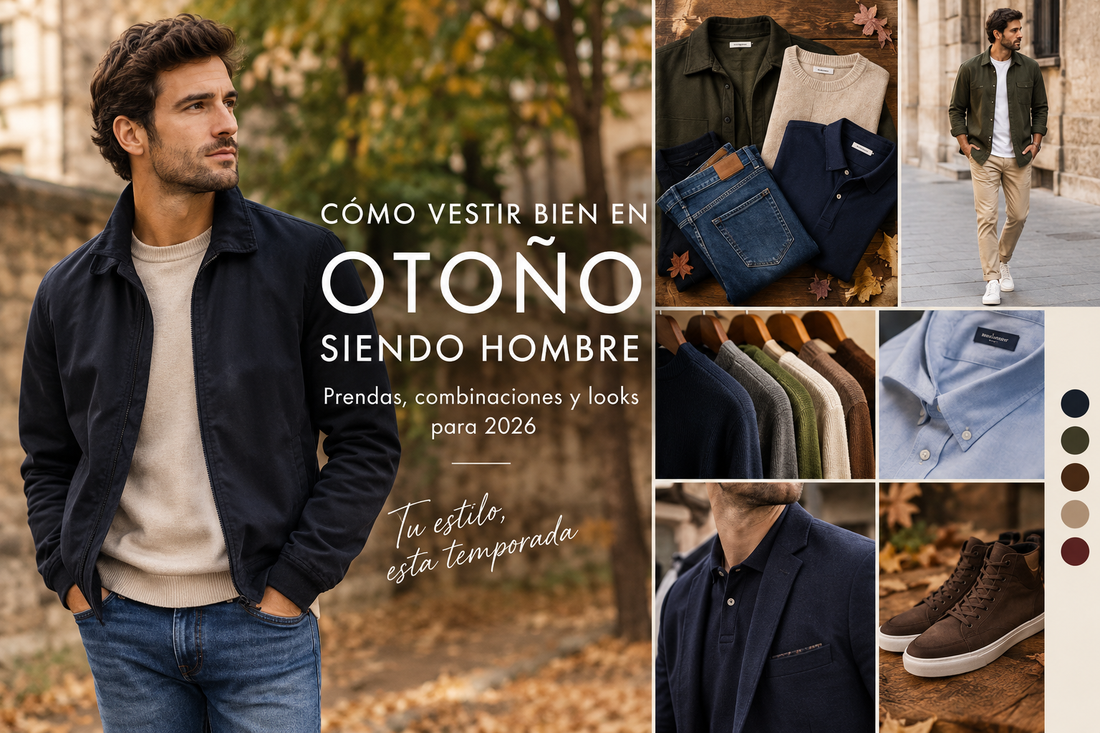 Cómo vestir bien en otoño siendo hombre: prendas, combinaciones y looks para 2026
