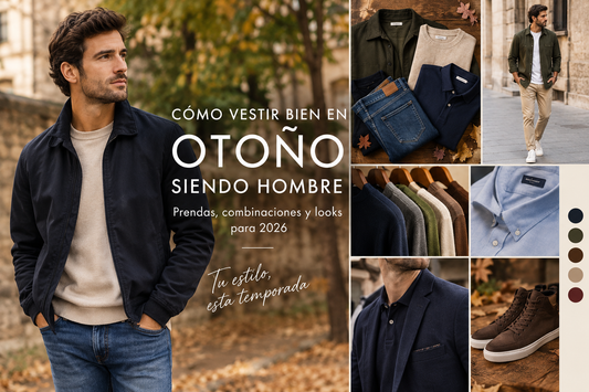 Cómo vestir bien en otoño siendo hombre: prendas, combinaciones y looks para 2026