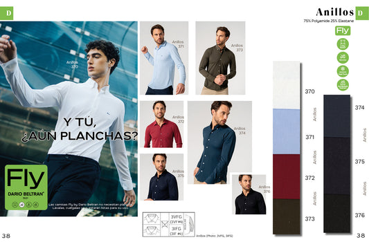 Elegante y sin planchado
