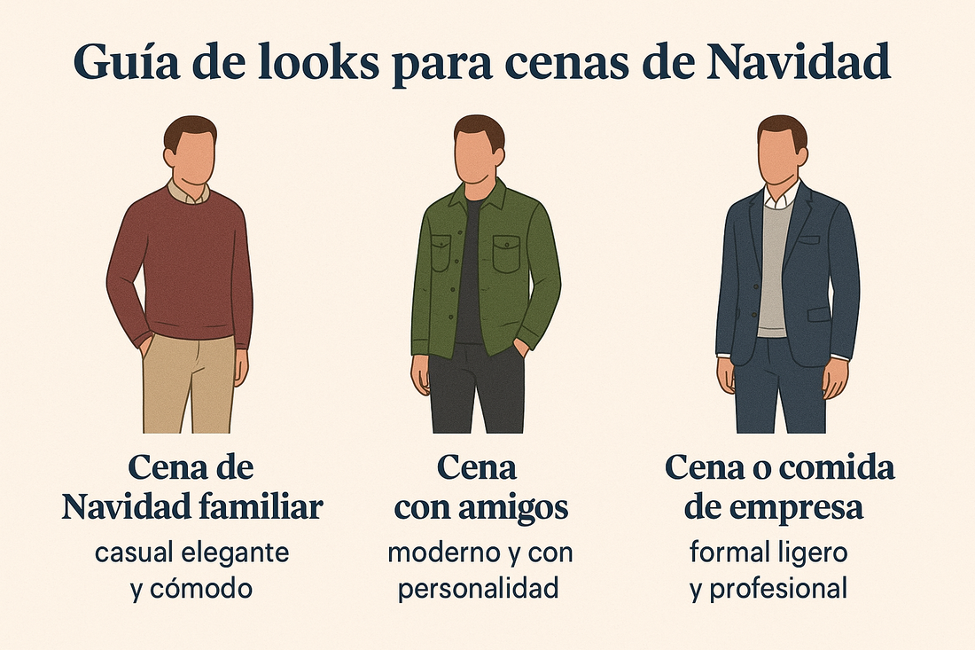 Guía de looks para cenas de Navidad