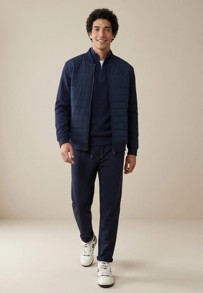 Fynch-Hatton Chaqueta híbrida acolchada Navy