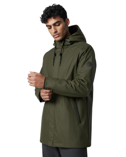 Indicode Jeans Parka Water Proof Inbentyler Army